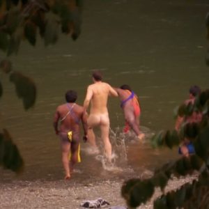 Bear Grylls ripped muscles nude