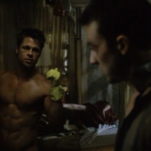 Brad Pitt shirtless picture nude