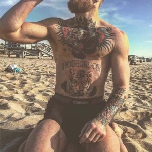 Conor McGregor dick slip sexy