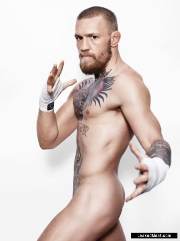 Conor McGregor ripped muscles nude