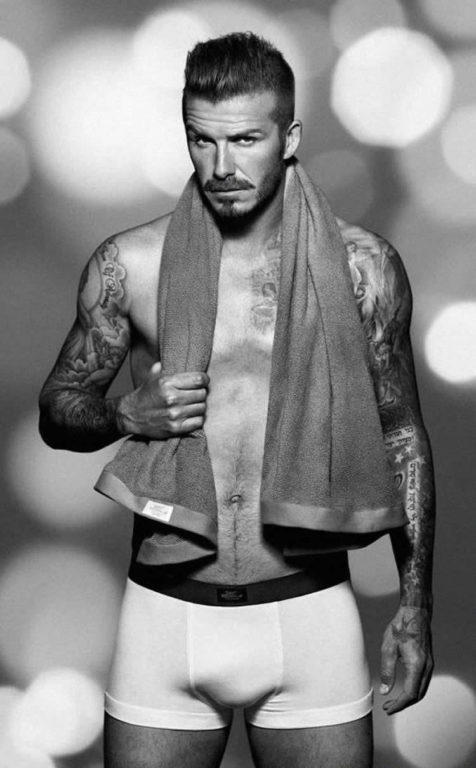 David Beckham dick slip nude