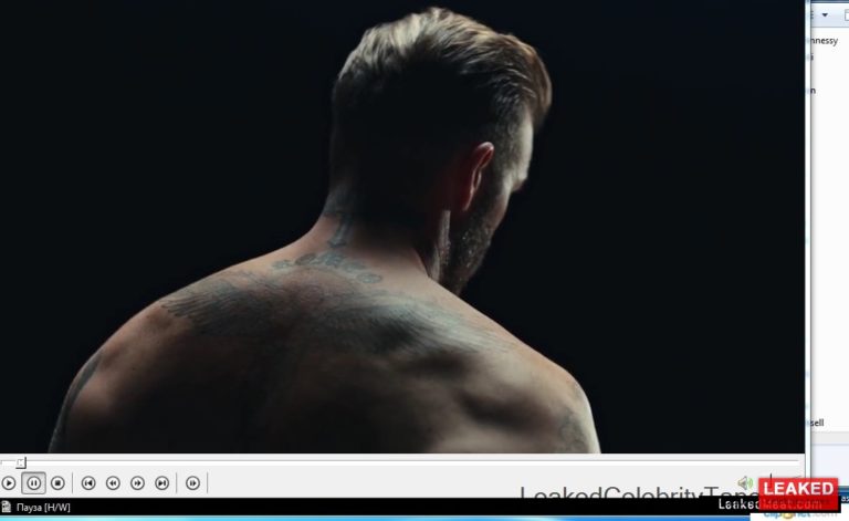David Beckham porn nude