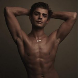 Garrett Clayton beautiful body nude
