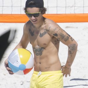 Harry Styles hunk shirtless