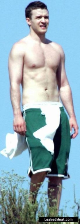 Justin Timberlake butt shirtless