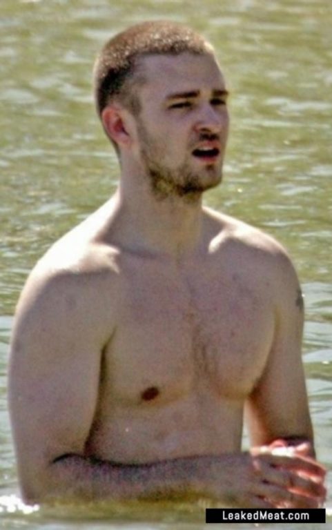 Justin Timberlake jerk off shirtless