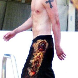 Justin Timberlake muscles shirtless