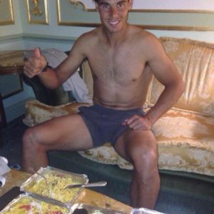 Rafael Nadal chest nude