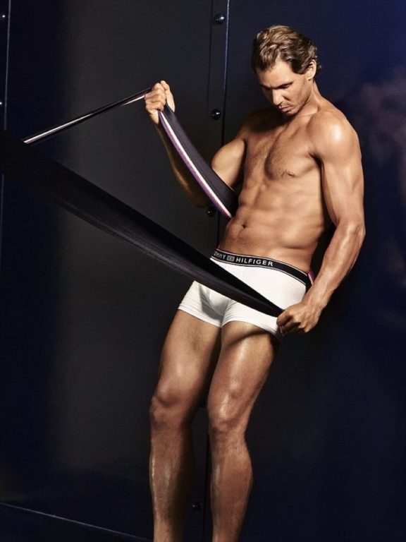 Rafael Nadal photo shoot modeling