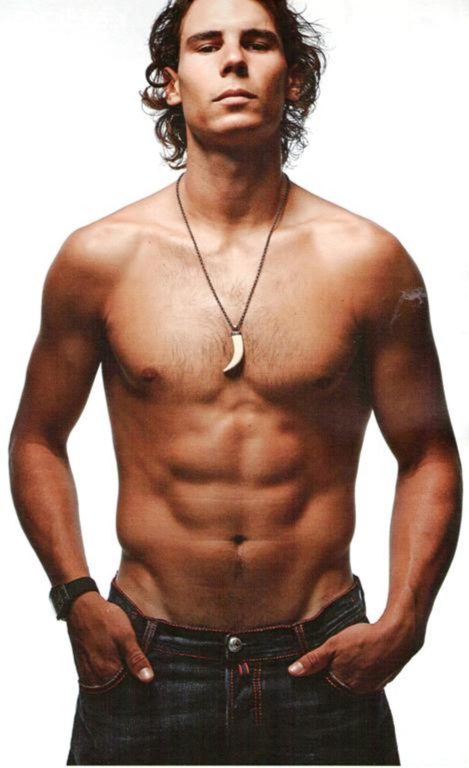 Rafael Nadal sexy nude pic modeling