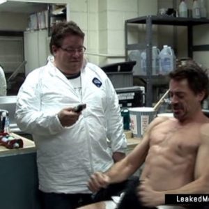 Robert Downey Jr uncensored nude pic nude