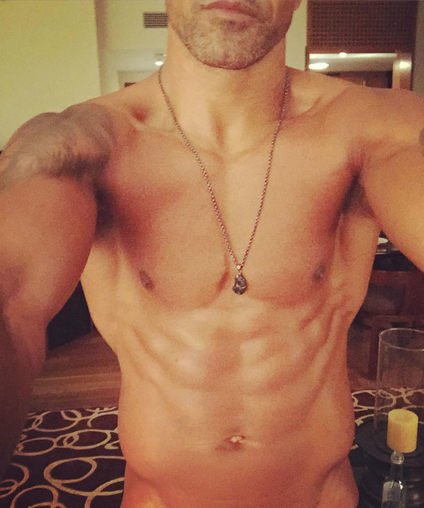 Shemar Moore naked selfie